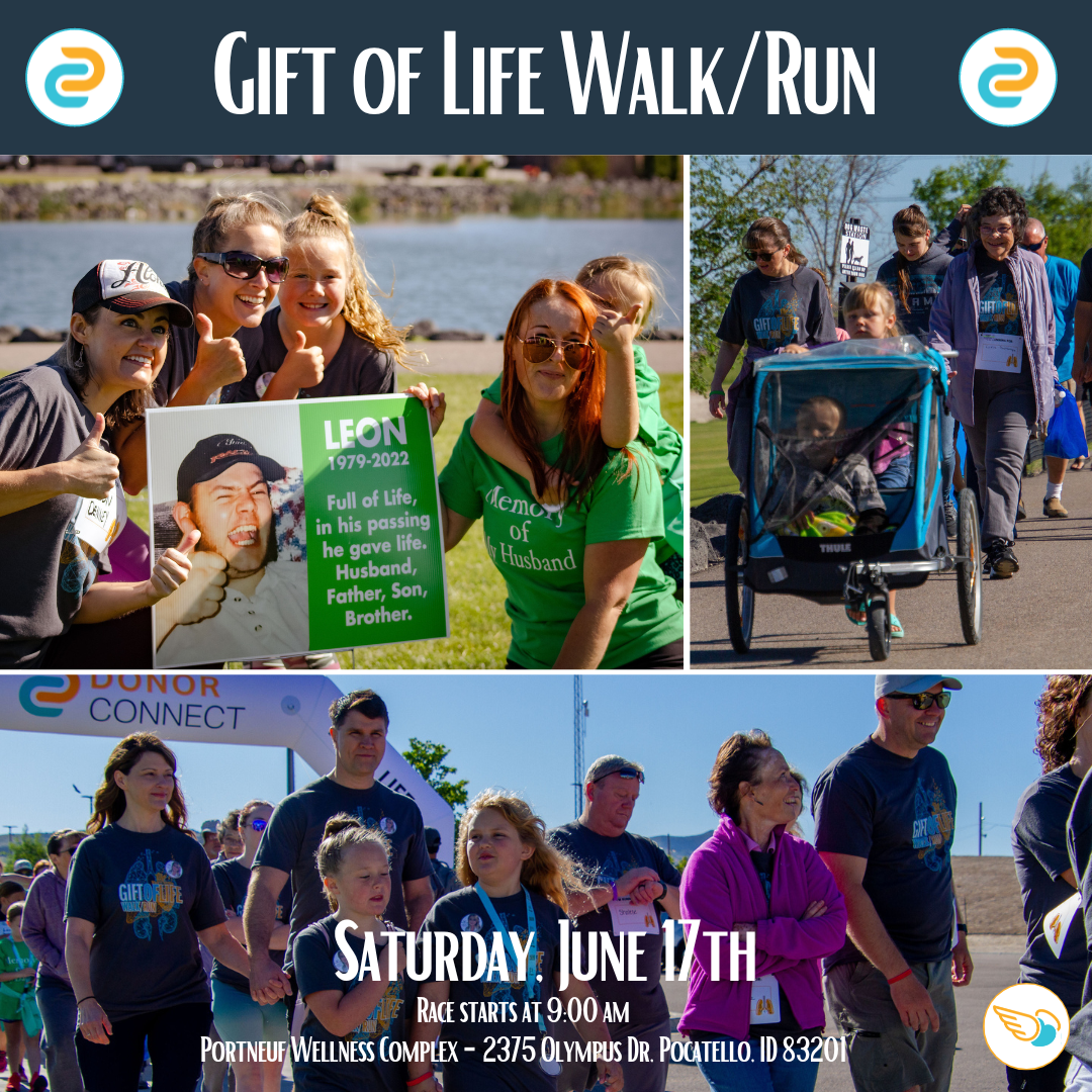 Gift of Life Walk/Run – Pocatello