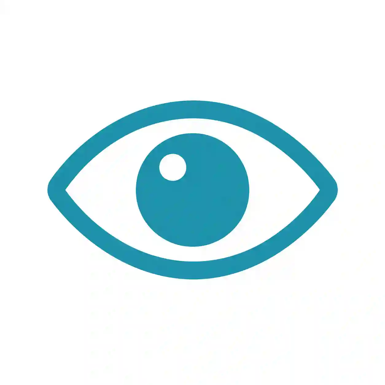 Blue eye icon.